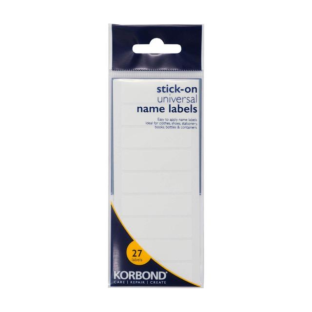 Stick-On Universal Labels - 27 Labels 27 per pack GOODS M&S