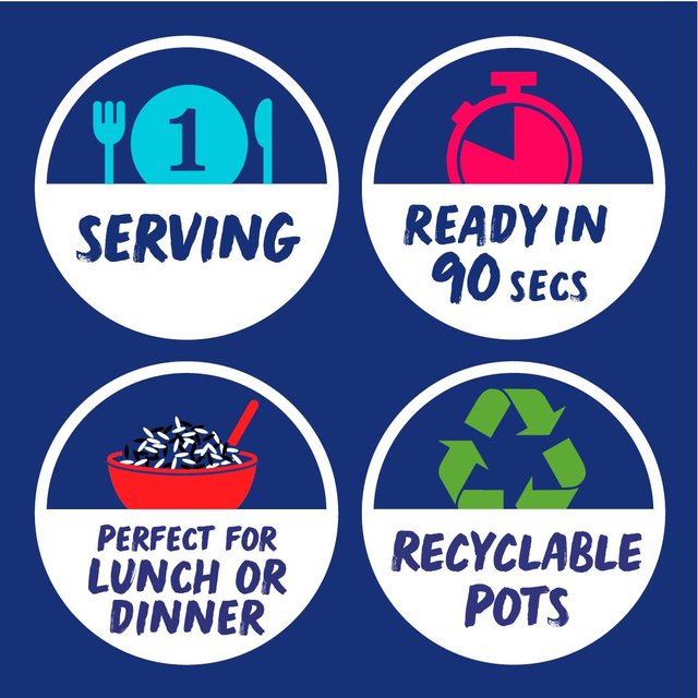 Tilda Pots Medium Grain Rice 250g GOODS M&S