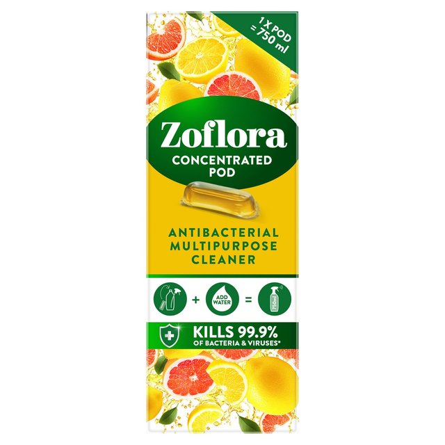 Zoflora Concentrated Refill Pod Lemon Zing   9ml GOODS M&S