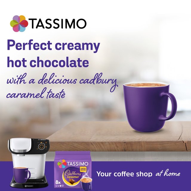 Tassimo Cadbury Caramel Pods   8 per pack GOODS M&S