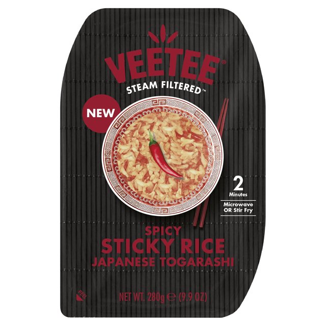 Veetee Japanese Togarashi Spicy Sticky Rice 280g 250g GOODS M&S