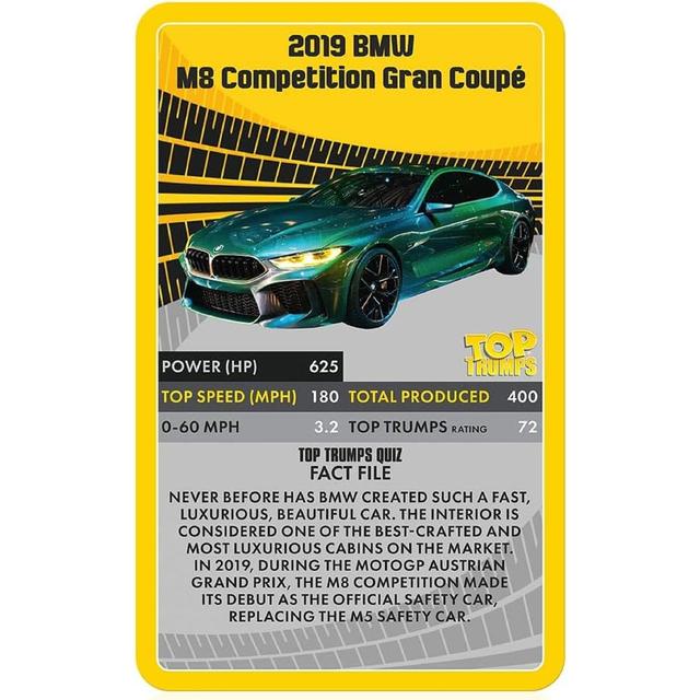 Supercars Top Trumps Card Game GOODS M&S