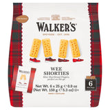 Walker's Shortbread Wee Shorties Mini Shortbread Fingers Multipack 6 x 25g GOODS M&S