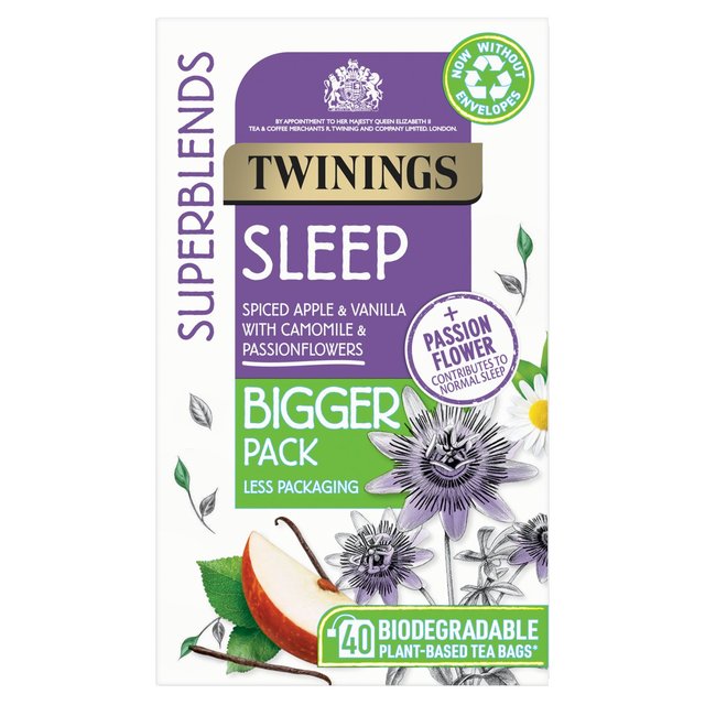 Twinings Superblends Sleep Bigger Pack 40 teabags 40 per pack GOODS M&S