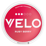 Velo Medium Nicotine Pouches Ruby Berry 6mg GOODS Sainsburys