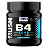 USN B4 Bomb Pre-Workout Blue Raspberry - 300g Pre Workout Supplements Boots