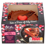 Sainsburys Chocolate Ganache Cake with Love Taste the Difference 284g