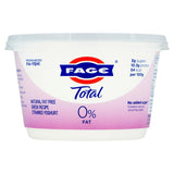 FAGE Total 0 Natural Fat Free Greek Recipe Strained Yogurt 450g