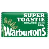 Warburtons Super Toastie Extra Thick White Bread 800g