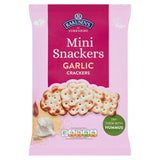 Rakusens of Yorkshire Mini Snackers Garlic Crackers 85g