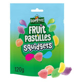 Rowntrees Fruit Pastilles Squidgers Sweets Sharing Bag 120g