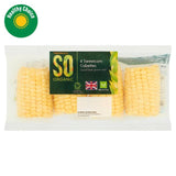 Sainsburys Sweetcorn Cobettes So Organic x4