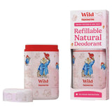 Wild Fresh Cotton Sea Salt Refillable Natural Deodorant 40g