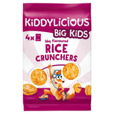 Kiddylicious BBQ Flavoured Rice Crunchers Kids Snacks 4x15g