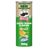 Pringles Sour Cream Onion Sharing Crisps 185g