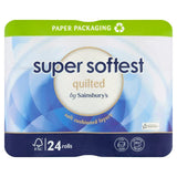 Sainsburys Super Soft Quilted Toilet Tissue x24