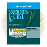 Sainsburys Soured Cream Chive Dip Be Good To Yourself 200g