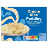 Sainsburys Cream Rice Pudding 500g