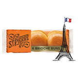 St Pierre Brioche Buns Rolls x6