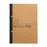 Sainsburys Home A5 Black Refill Pad
