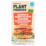 Sainsburys Love Your Veg Quinoa Sweet Potato Lentil Burgers 350g