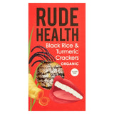 Rude Health Organic Black Rice Turmeric Crackers 100g