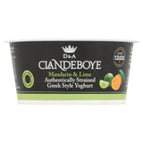 Clandeboye Mandarin Lime Greek Style Yoghurt 150g