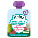 Heinz Baby Food Pear Raspberry Yoghurt Immunity Support Fruit 7 Months Pouch 85g