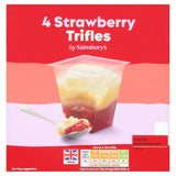 Sainsburys Strawberry Trifle 4x125g