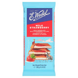 E Wedel Milk Chocolate with Strawberry Filling 100g
