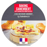 Sainsburys Baking Camembert with Caramelised Onion Chutney 280g