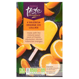 Sainsburys Valencia Orange Lollies Taste the Difference x4