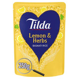 Tilda Microwave Lemon & Herbs Basmati Rice 250g GOODS M&S