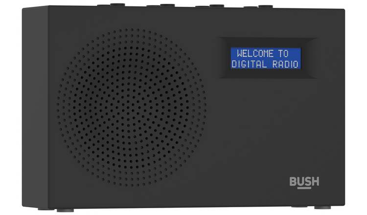Bush Portable DAB / FM Radio - Black - McGrocer