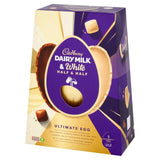 Cadbury DAIRY MILK 372G HALF&HALF ULTIMATE EASTER EGG 4CA 372g