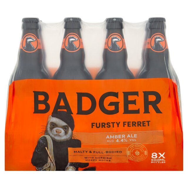 Badger Fursty Ferret    8 x 500ml - McGrocer