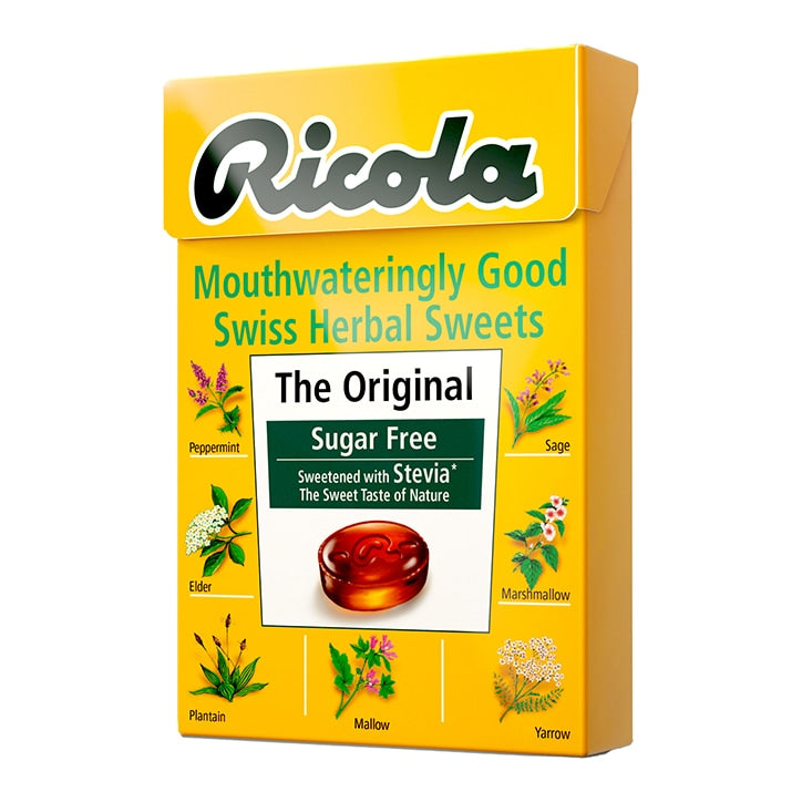 Ricola Lemon Mint Herbal Sweets Box 45g - McGrocer