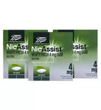 Boots NicAssist Minty Fresh Gum 4mg - 3 x 210 Pieces Bundle - McGrocer