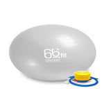 66fit Exercise Balls 60cm - Silver - McGrocer