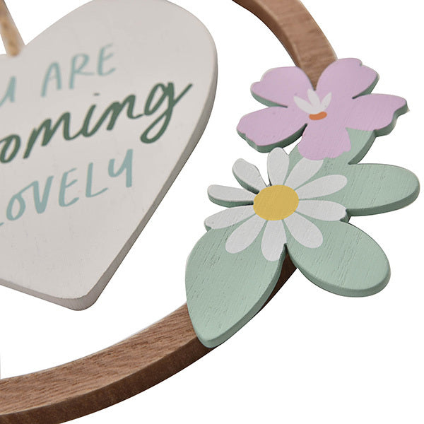 The Cottage Garden Hanging Hoop Plaque GOODS Superdrug