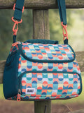 BUILT Blue Retro 6 Litre Lunch Bag