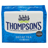 Thompsons Punjana Decaffeinated Tea Bags 80 per pack GOODS M&S