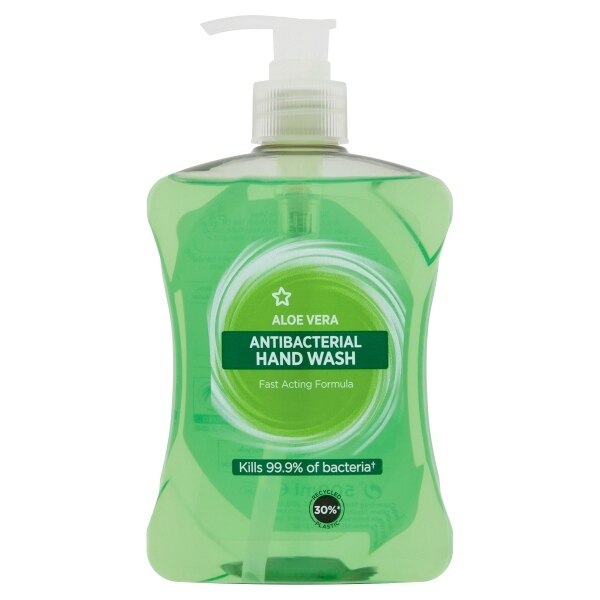 Superdrug Anti Bacterial Aloe Handwash 500ml GOODS Superdrug