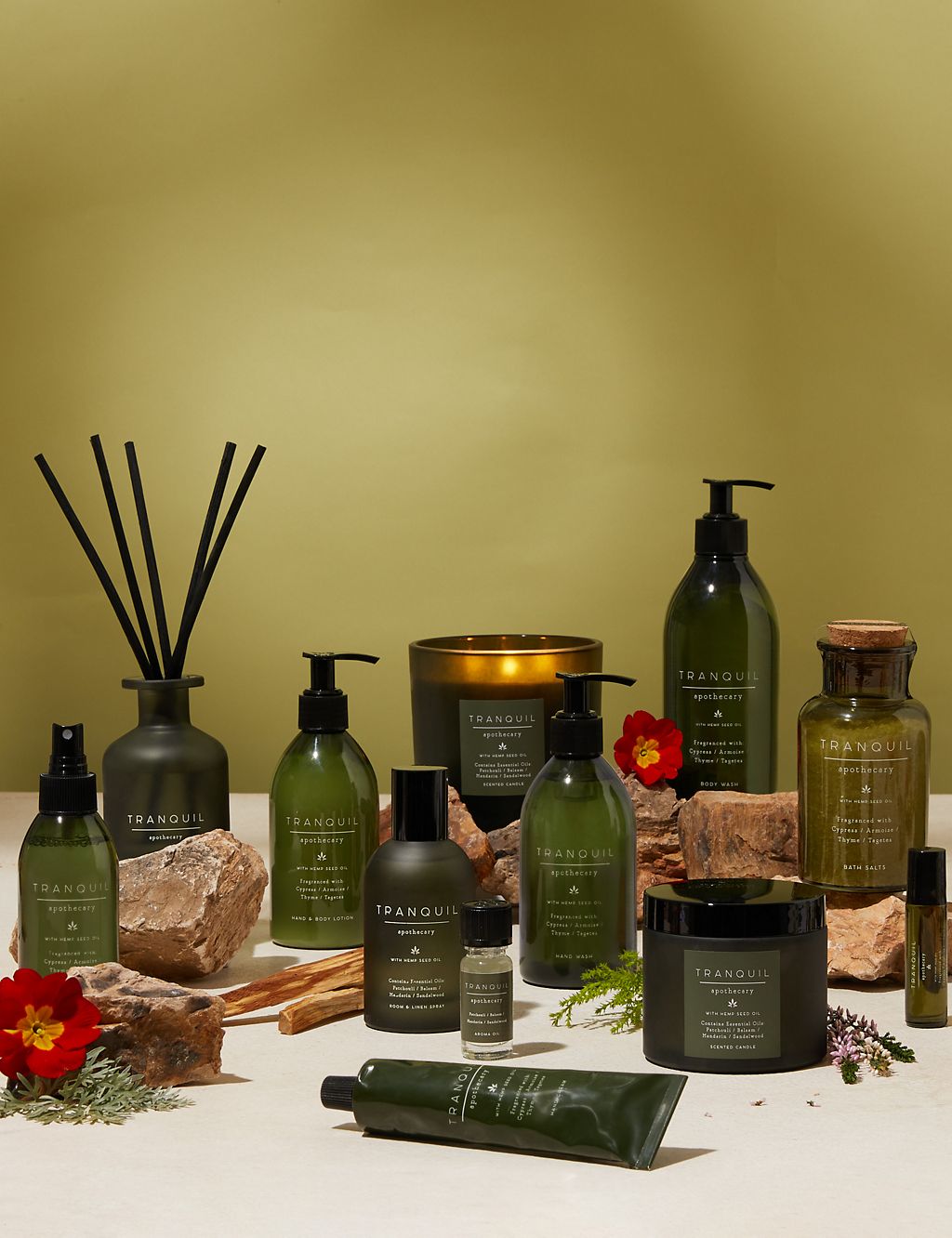 Tranquil Body Wash 470ml Men's Toiletries M&S