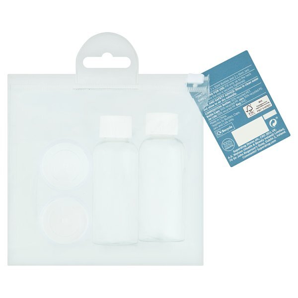Superdrug Travel Bottle Set GOODS Superdrug