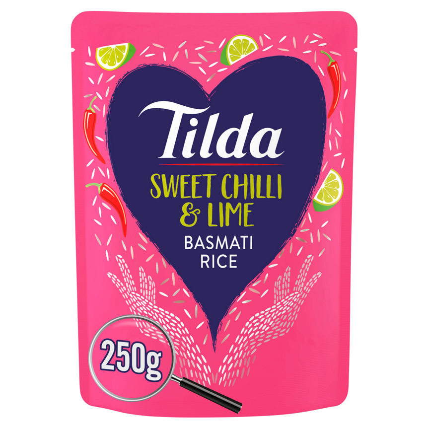 Tilda Sweet Chilli & Lime Basmati Rice GOODS ASDA