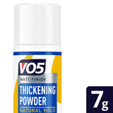 VO5 Hair Powder Thickening 7g GOODS Sainsburys