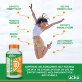 UCHU 120 X Ashwagandha Gummies 5% Withanolides - Vegan GOODS Superdrug