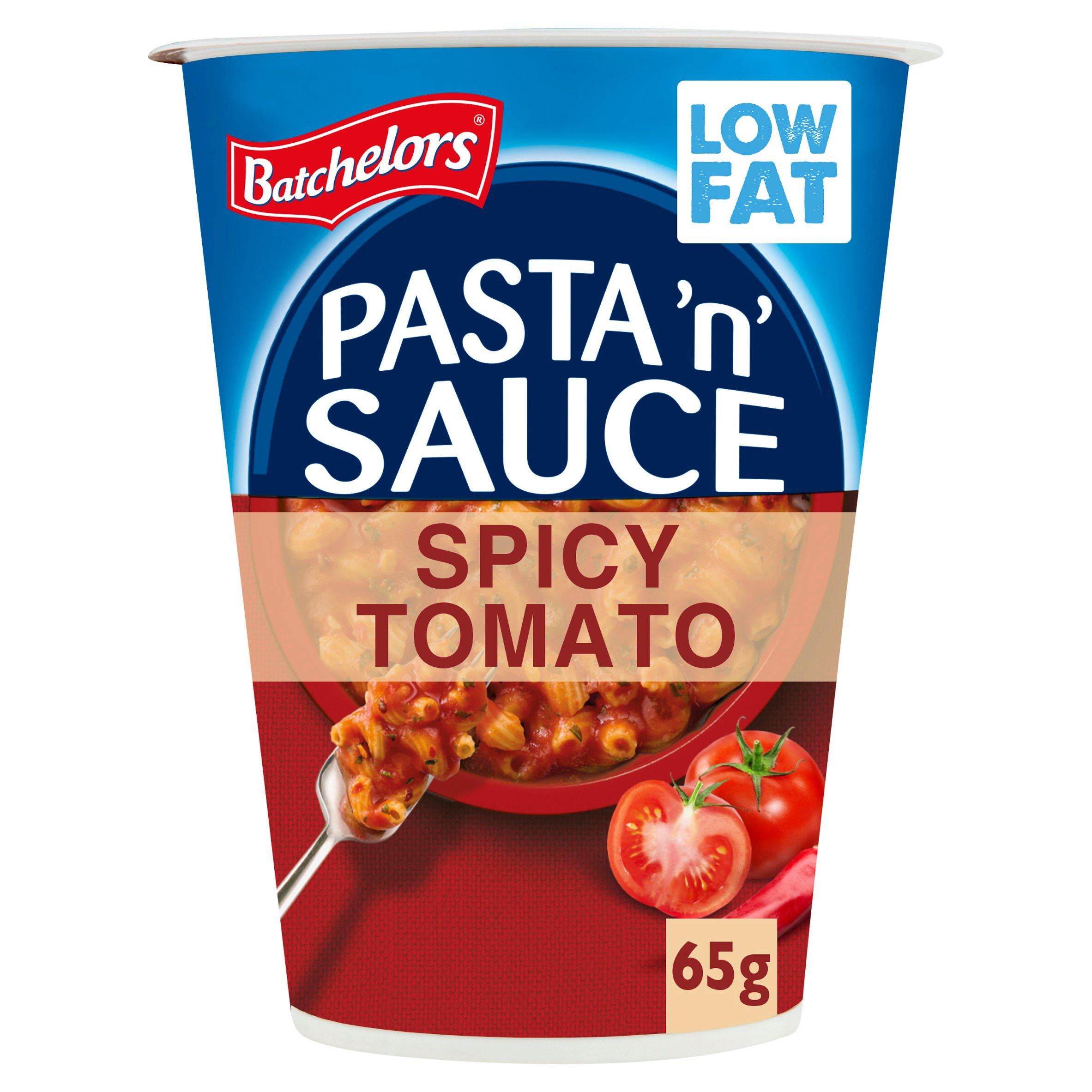 Batchelors Pasta 'n' Sauce Spicy Tomato Pasta Pot 65g - McGrocer