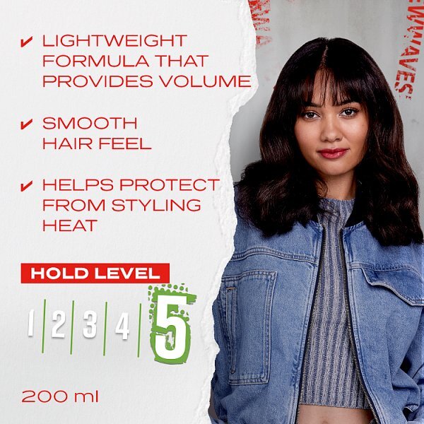 Wella Shockwaves Volume Mousse, 200 ml - McGrocer